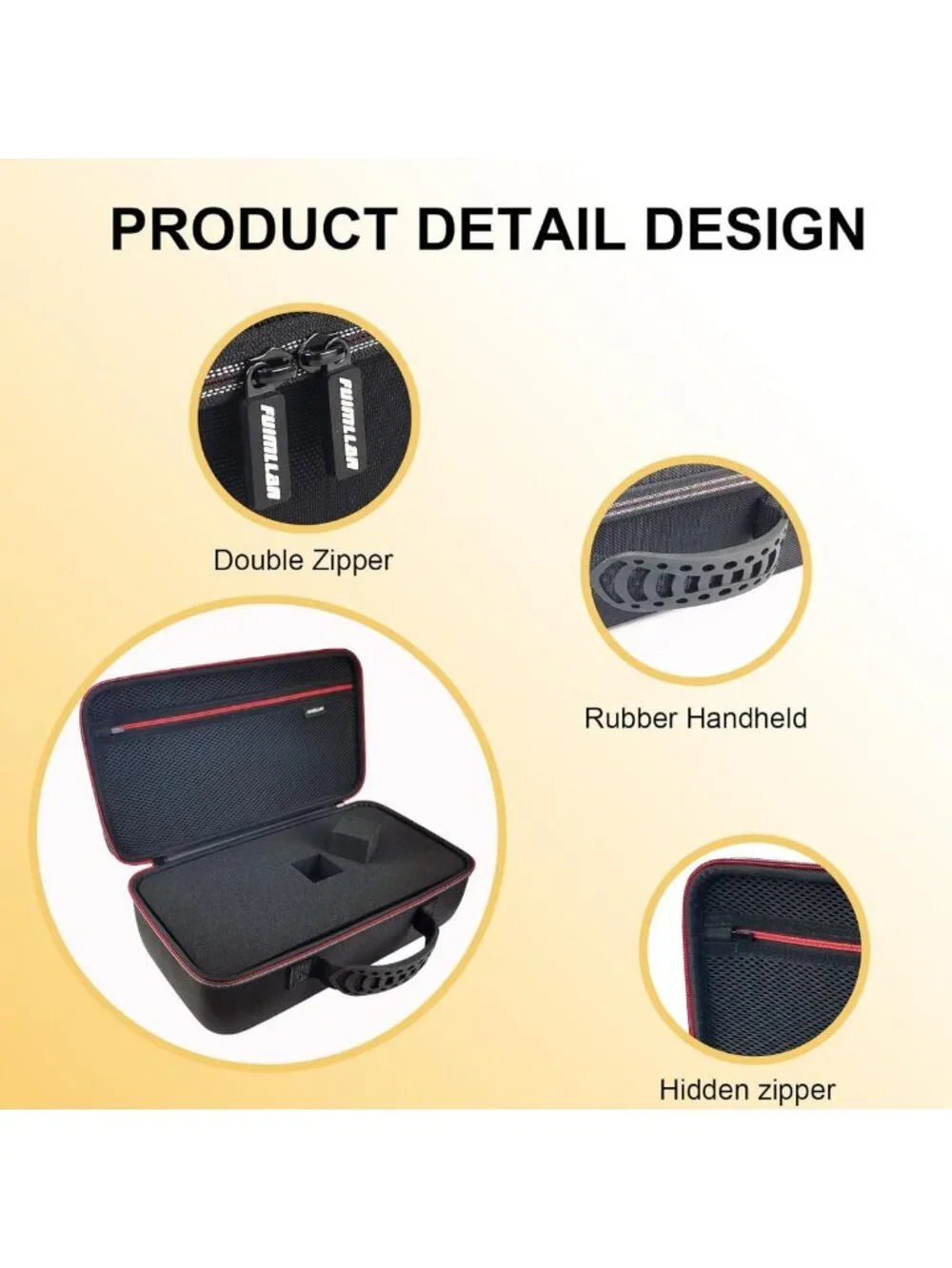 Customizable Foam Hard Storage Case - Protective EVA for Cameras, Consoles